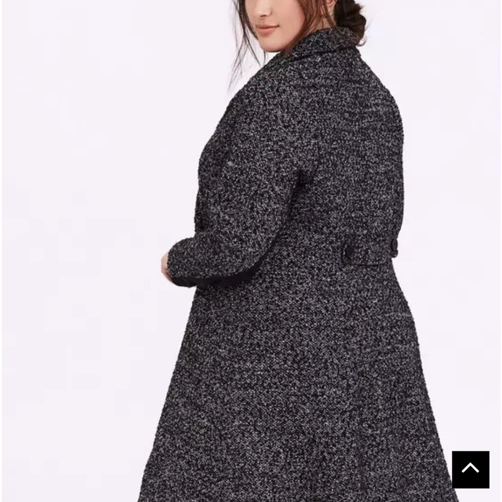 Torrid Charcoal Pea Coat
